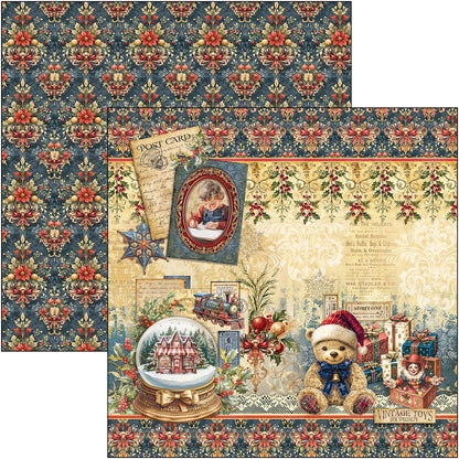 Toy Shop Paper Pad 12"x12" 12/Pkg