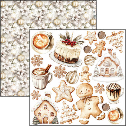 Winter Season Fussy Cut Pad 6"x6" 24/Pkg