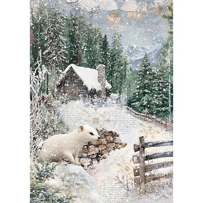 Rice Paper A5 MIXED 8/Pkg Forest Tales