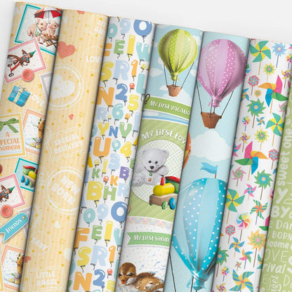 Ciao Bella My First Year Patterns Pad 12"x12" 8/Pkg