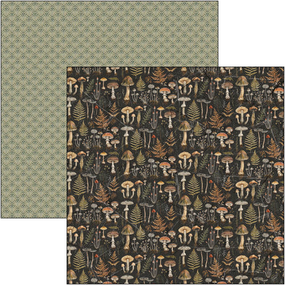 Cabinet Of Curiosities Patterns Pad 12"x12" 8/Pkg