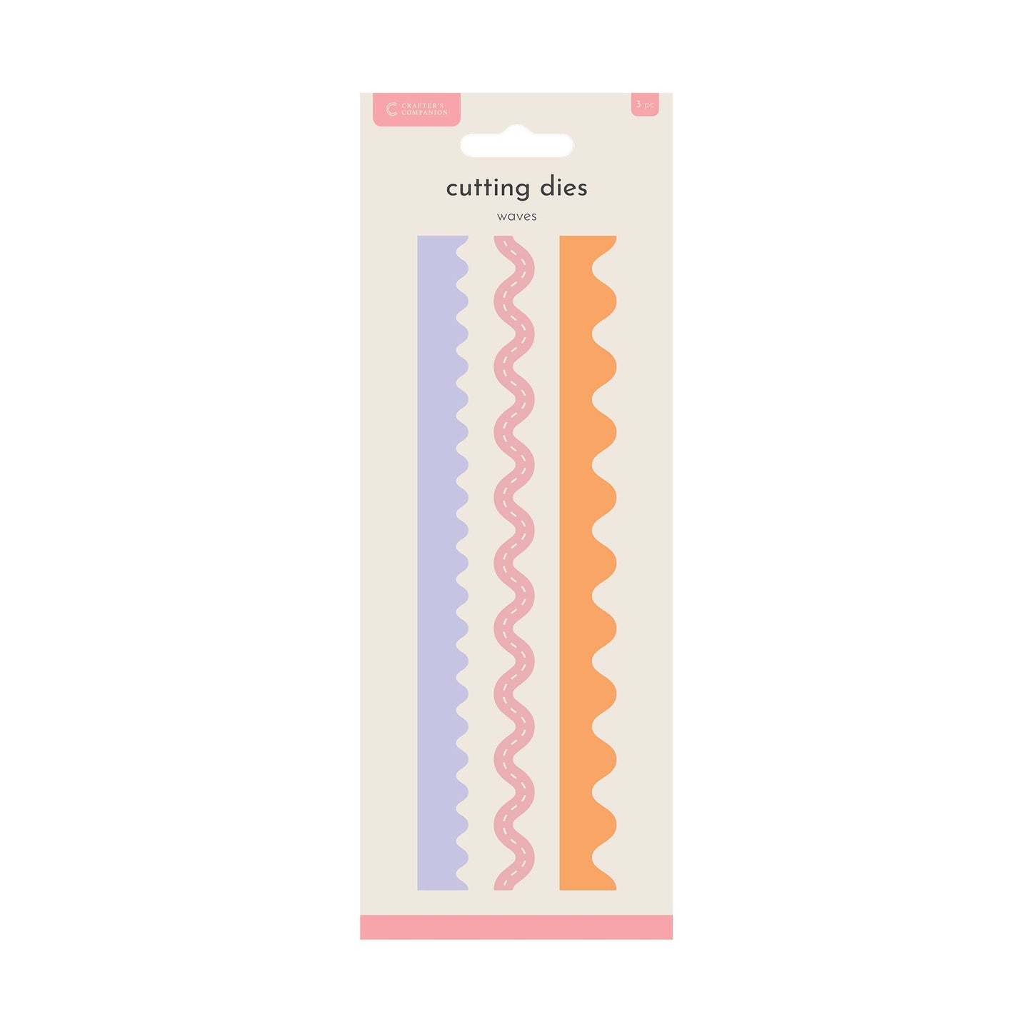 Crafters Companion Metal Die Edgeable - Waves