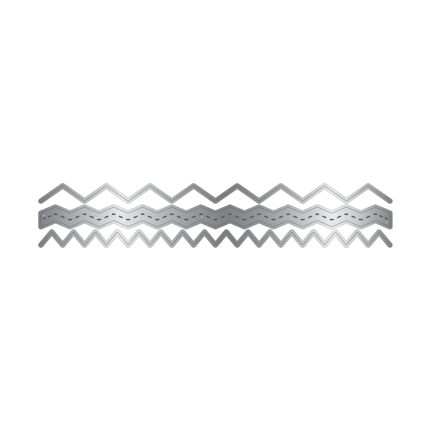 Crafters Companion Metal Die Edgeable - Zig Zag