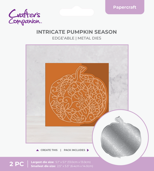 Crafter's Companion Die Set - Saison de la citrouille complexe