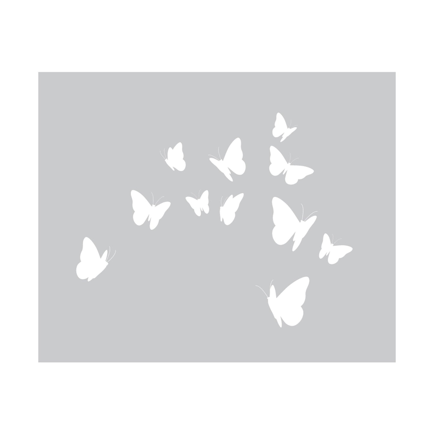 Crafters Companion - Matrices, tampons et pochoirs en métal - Butterfly Kisses