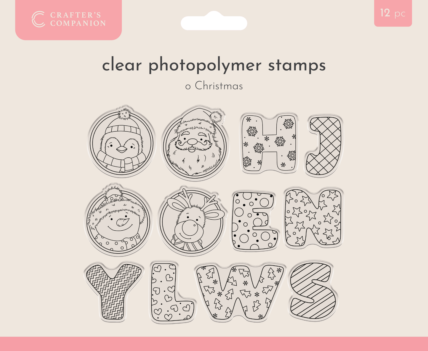 Crafter’s Companion Photopolymer Stamp - O Christmas