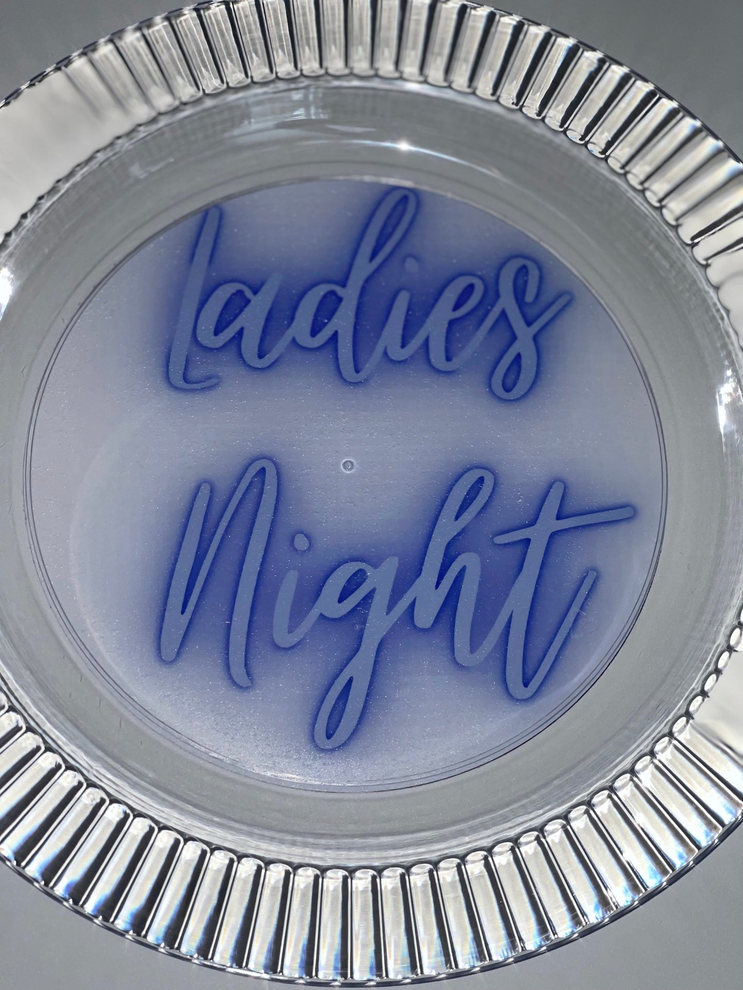 Custom Plates Set of 12 - Durable Food-Safe Party Plates