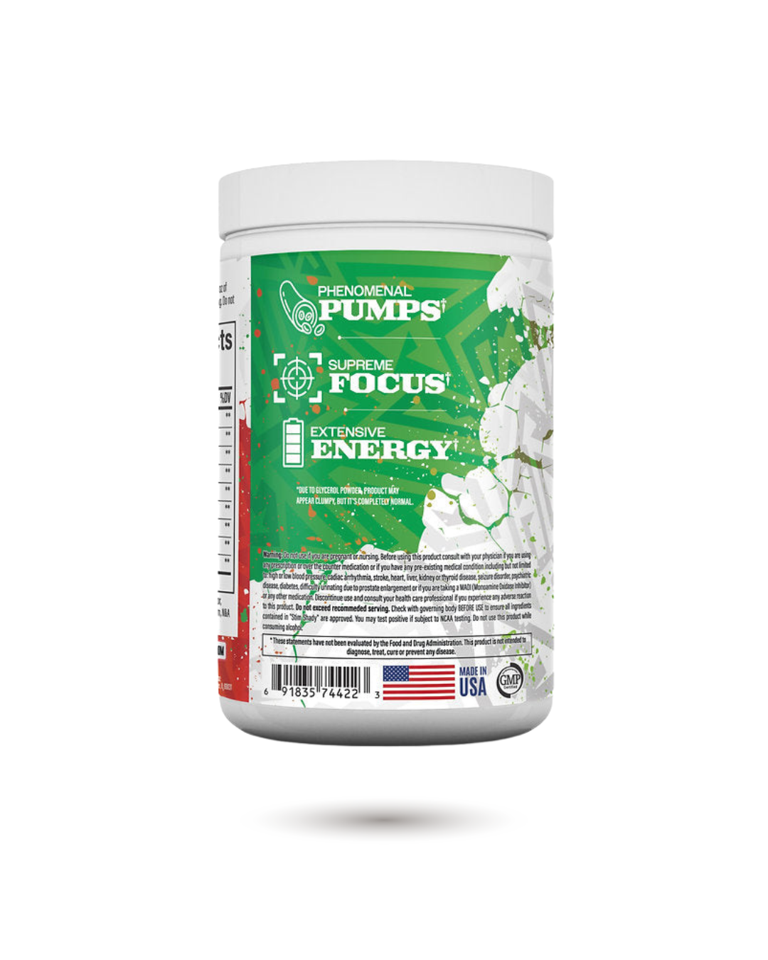 Demolish Elite Pre-Workout Supplement for Energy