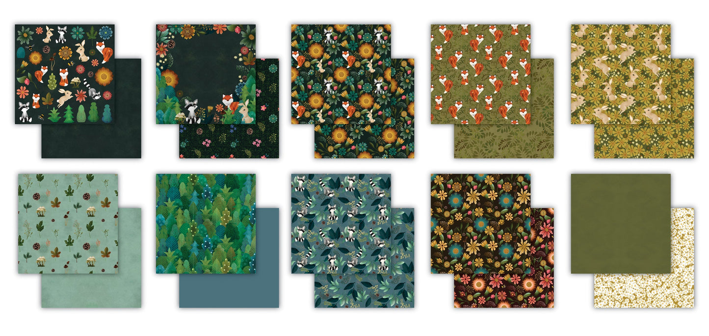 Craft Consortium - Through The Trees - 12x12