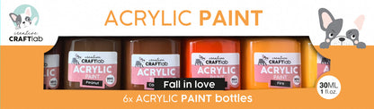 Peinture Acrylique CCL Fall In Love Essentials 6 Bouteilles