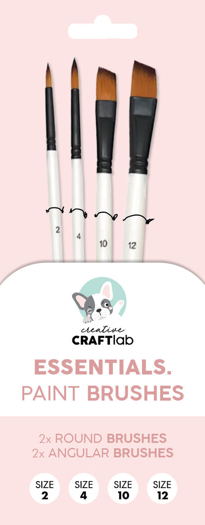 CCL Brushes Set Of 4 Essentials 4 Brushes
