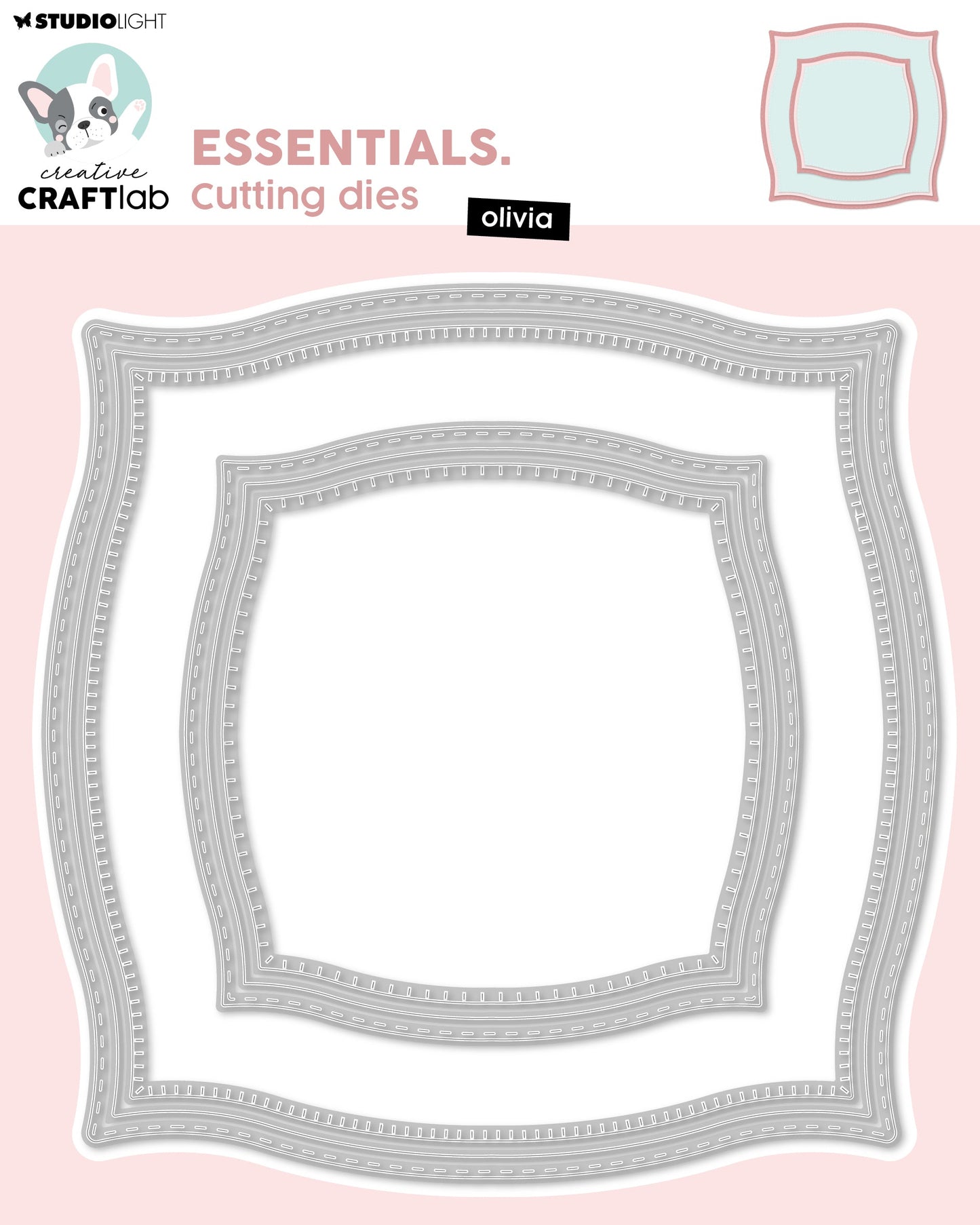 CCL Cutting Die Olivia Essentials 6 Pieces