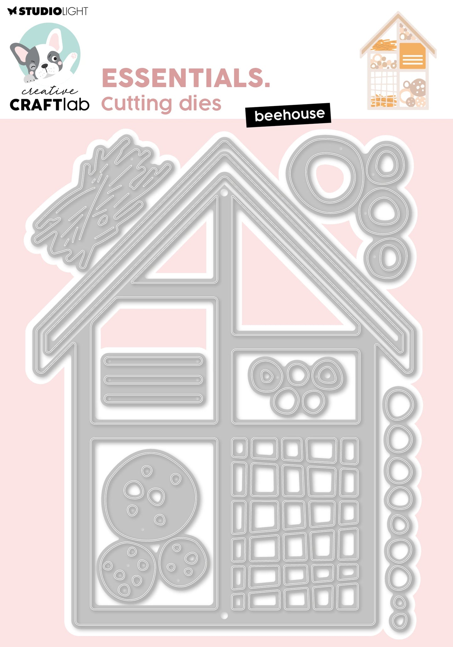 CCL Cutting Die Beehouse Essentials 8 Pieces