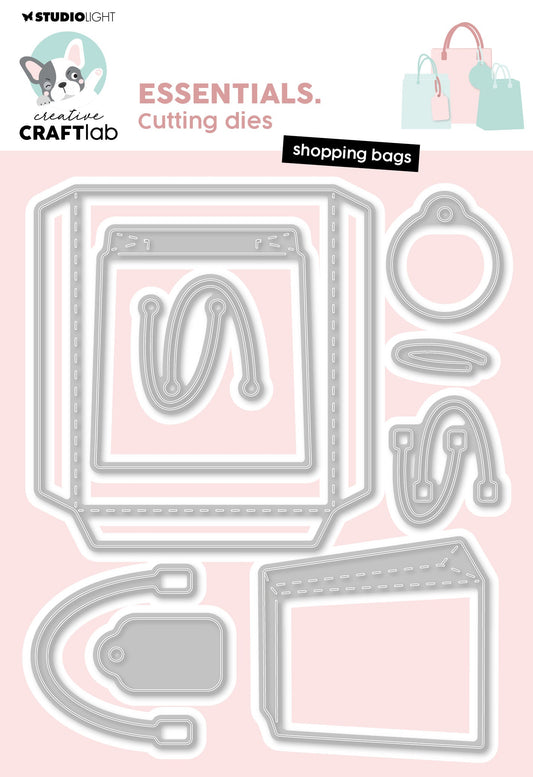 CCL Cutting Die Shopping Bags Essentials 9 PC