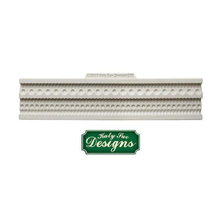 Rope and Pearl Borders Silicone Mould