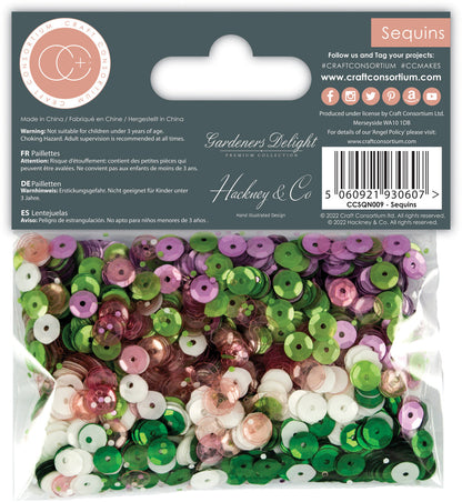 Craft Consortium Gardeners Delight - Sequins