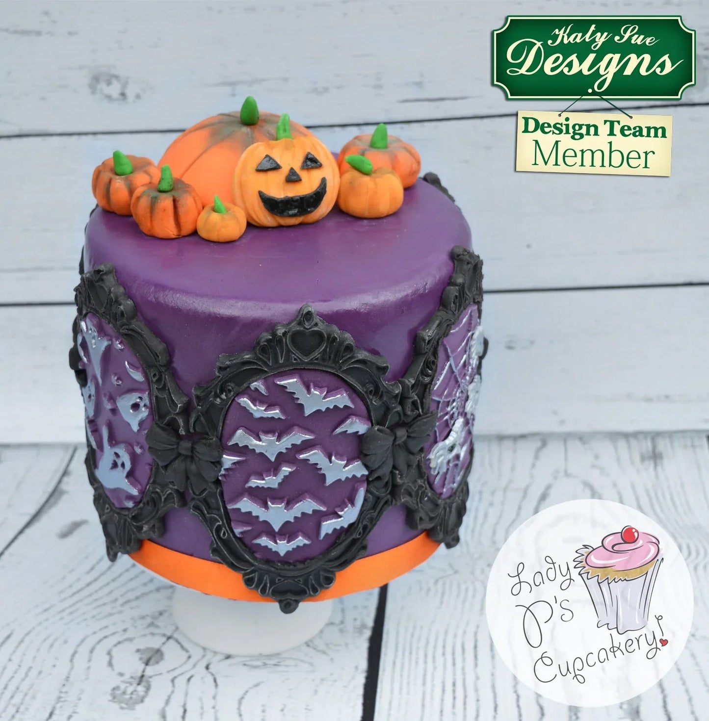 Pumpkin Face Silicone Mould