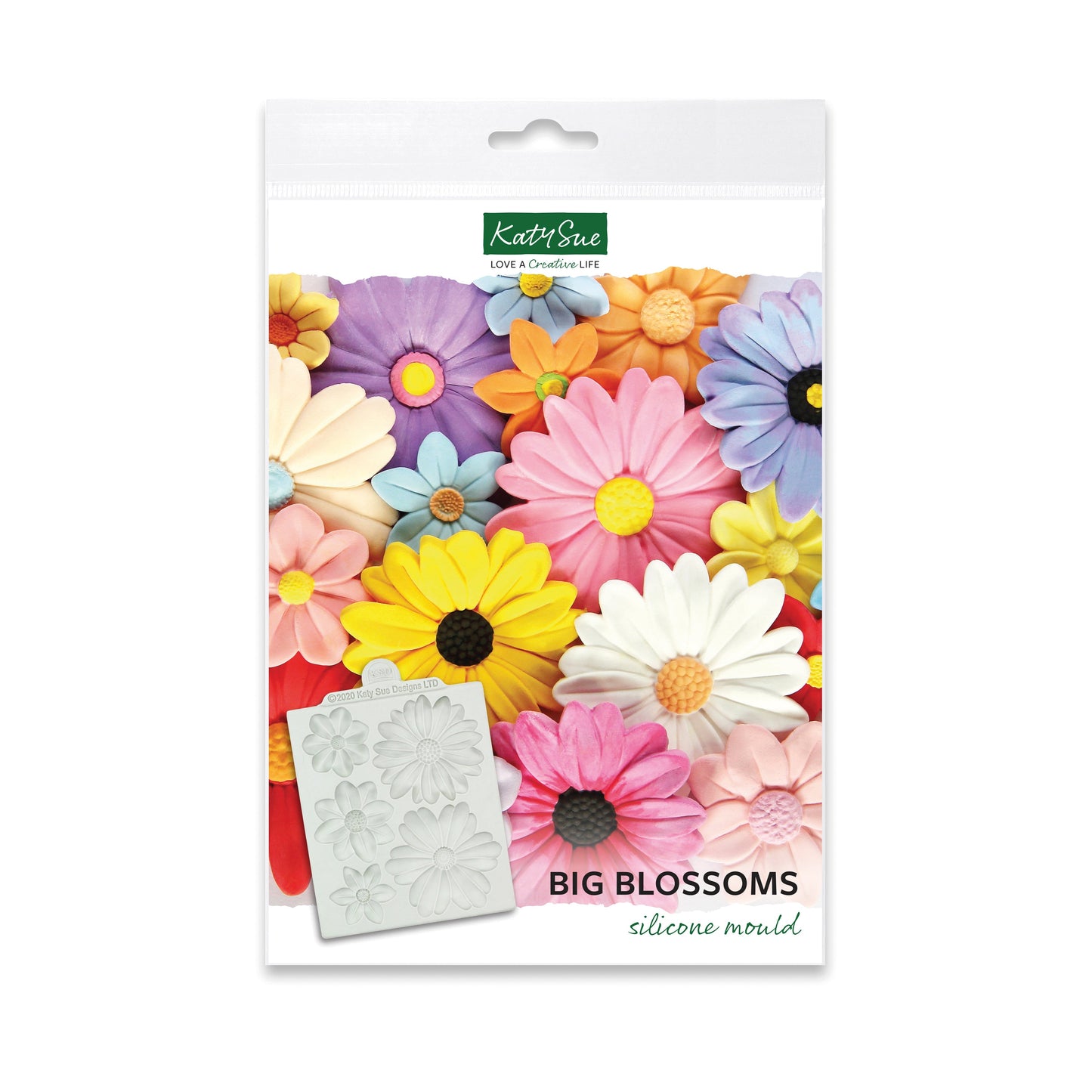 Moule en silicone Grandes Fleurs