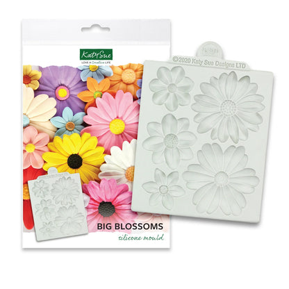 Moule en silicone Grandes Fleurs