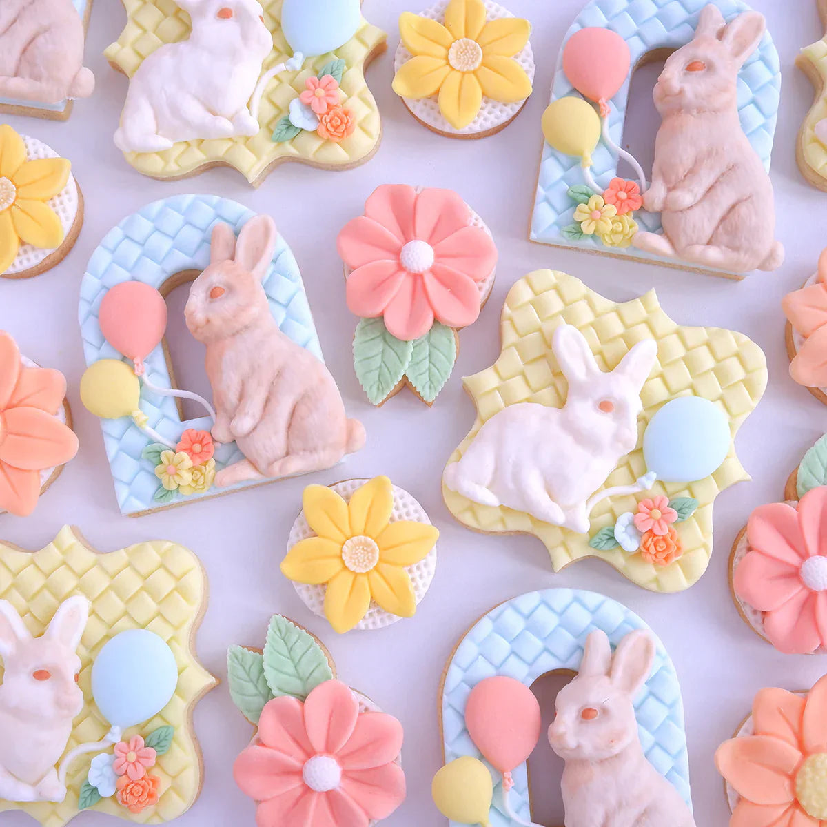 Moule en silicone Grandes Fleurs