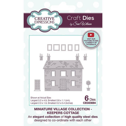 Creative Expressions Sue Wilson Miniature Village Keepers Cottage Craft Die