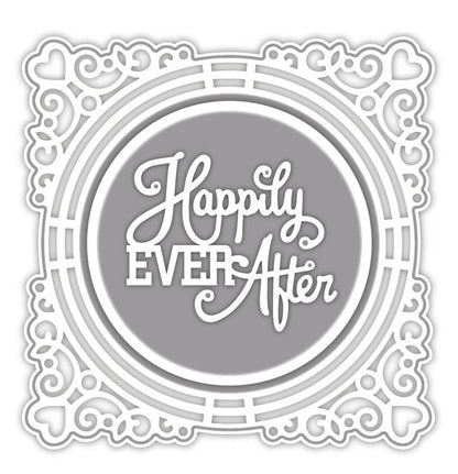 Special Occasion Collection Ornate Framed Happily Ever After