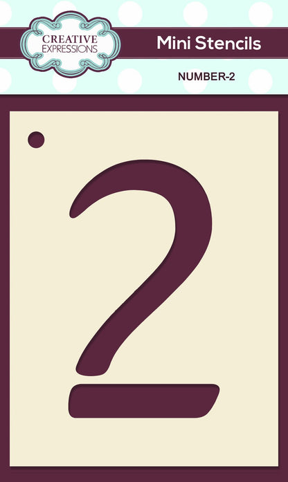 Mini Stencil Numbers