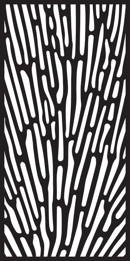 Creative Expressions Coral Rays DL Stencil 4 in x 8 in (10.0 x 20.3 cm)