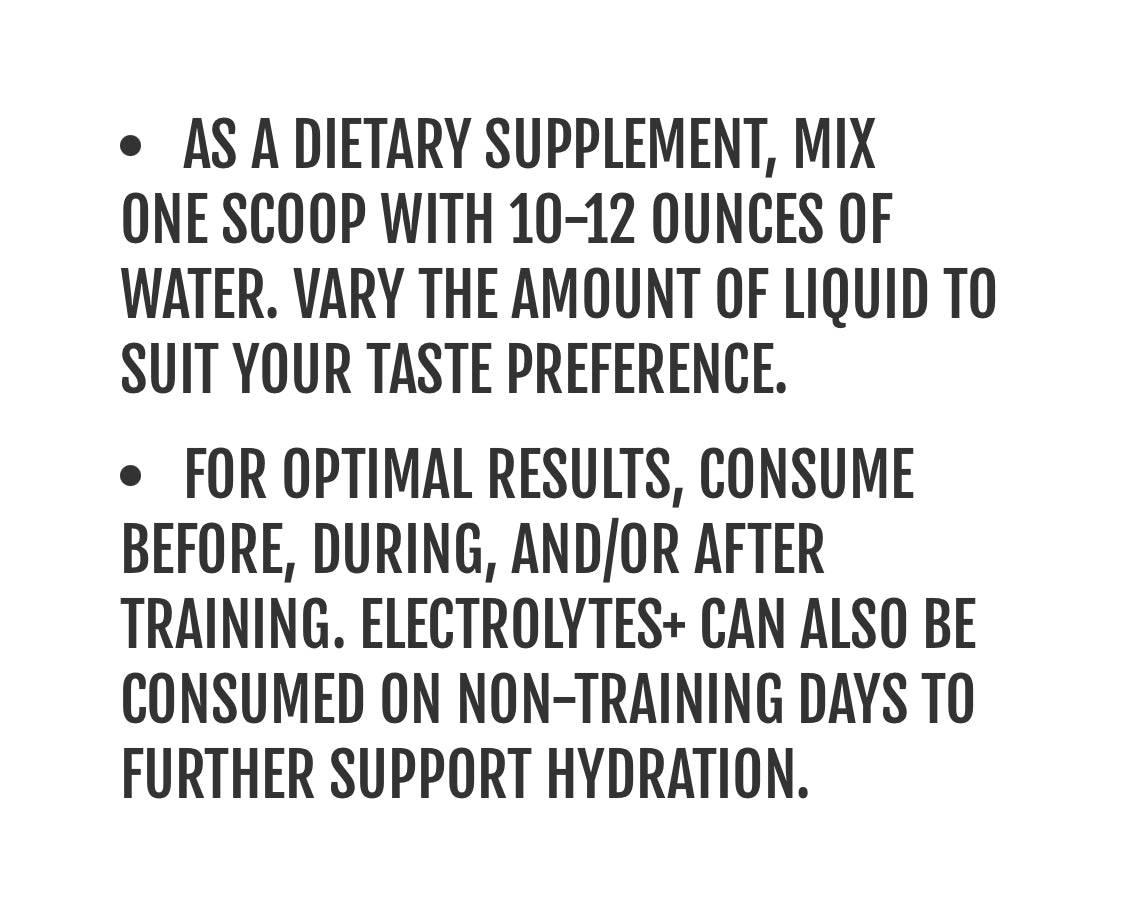 Axe & Sledge Electrolytes+