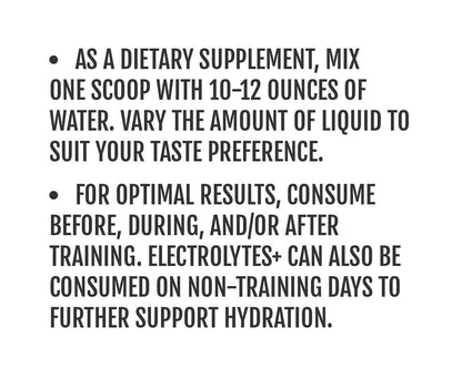 Axe & Sledge Electrolytes+