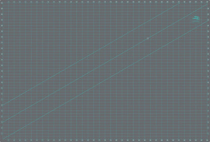 Creative Grids Self-Healing Double Sided Rotary Cutting Mat for Quilting and Crafting