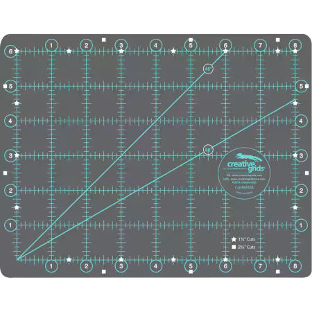 Creative Grids Self-Healing Double Sided Rotary Cutting Mat for Quilting and Crafting