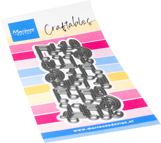 Marianne Design Craftables Die - Punch Die XL - Music