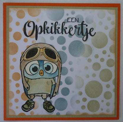 Nellie's Choice Clear Stamp The Owl Family - Family Pilot