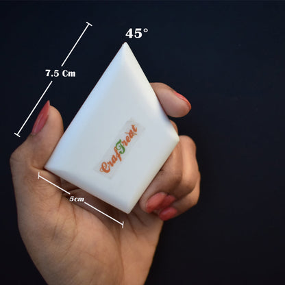 Jeu de plioirs en téflon Craftreat – Grand et Ergo carré – 2 pièces