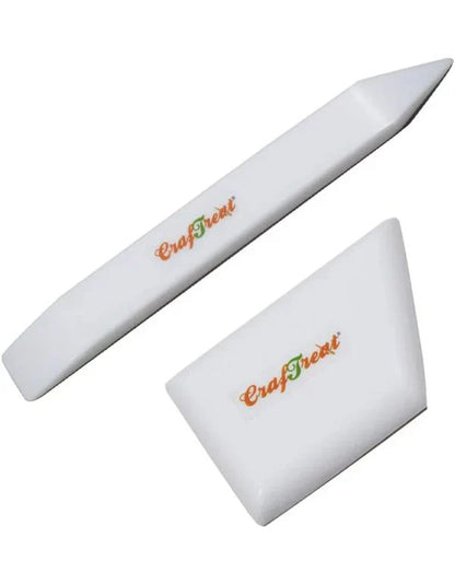 Jeu de plioirs en téflon Craftreat – Grand et Ergo carré – 2 pièces