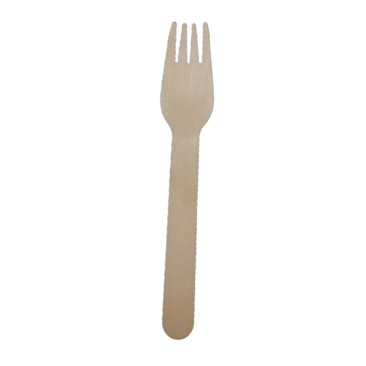 Fourchettes en bois de bouleau de 6,25 po