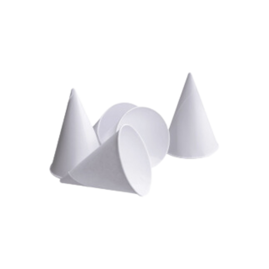 Gobelets coniques en papier 4 oz