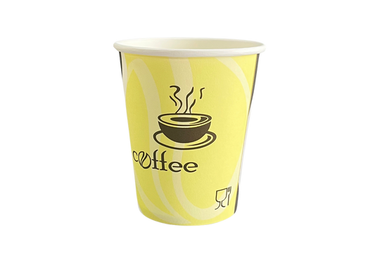 Gobelets en papier imprimés pour boissons chaudes de 240 ml