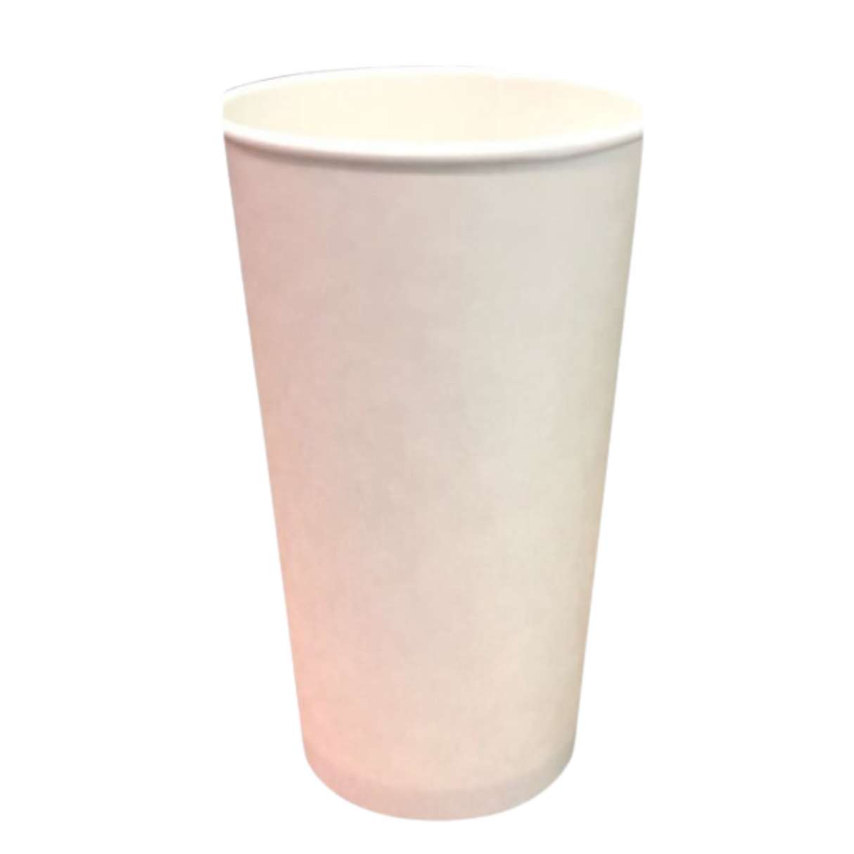 20 oz White Paper Hot Cups