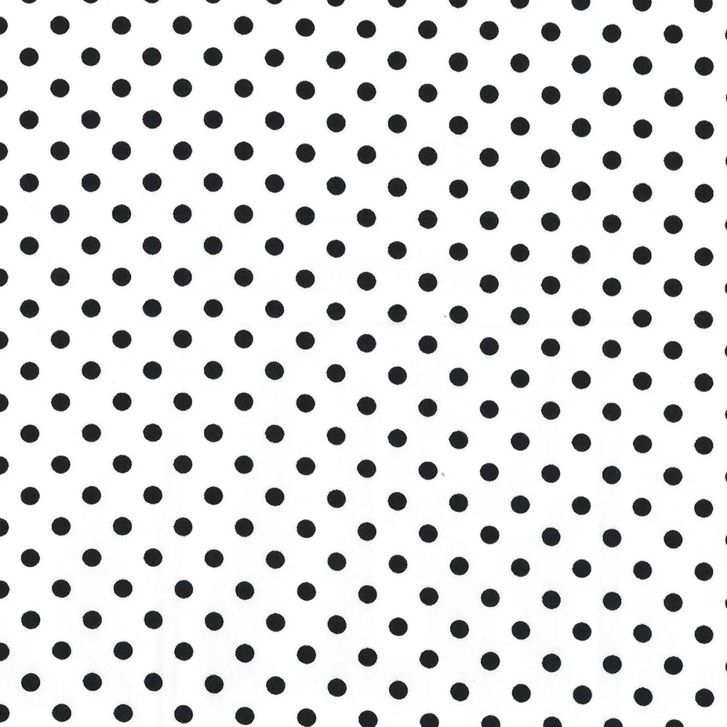 White with Black Dot,  Dalmation Dot
