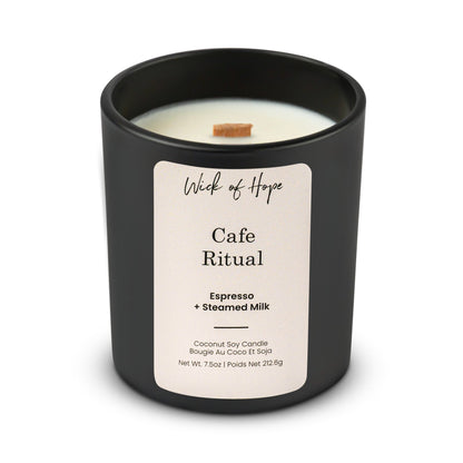 Cafe Ritual Candle | Espresso + Steamed Milk