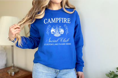 Sweat-shirt personnalisé Campfire Social Club | Vêtements d'été | Vêtements personnalisés