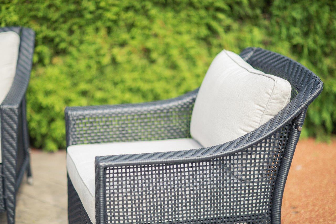 Camus 4-Piece Wicker Outdoor Conversational Set with Sunbrella® Cushions