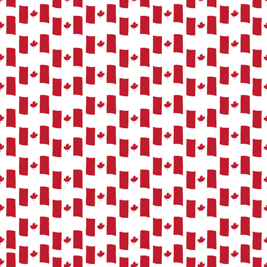Canada Flag Pattern