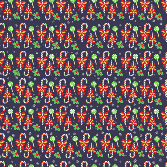Craft HTV  Christmas Candy Canes Pattern 5