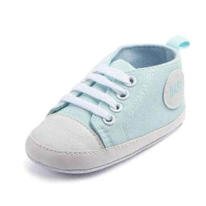 Canvas Sports Sneakers Baby First Walkers Soft Sole Anti-slip Shoes