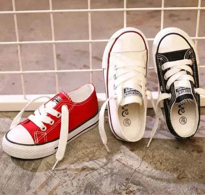 Chaussures en toile antidérapantes, chaussures décontractées, chaussures parent-enfant, nouvelles chaussures bébé, chaussures blanches