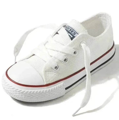 Chaussures en toile antidérapantes, chaussures décontractées, chaussures parent-enfant, nouvelles chaussures bébé, chaussures blanches