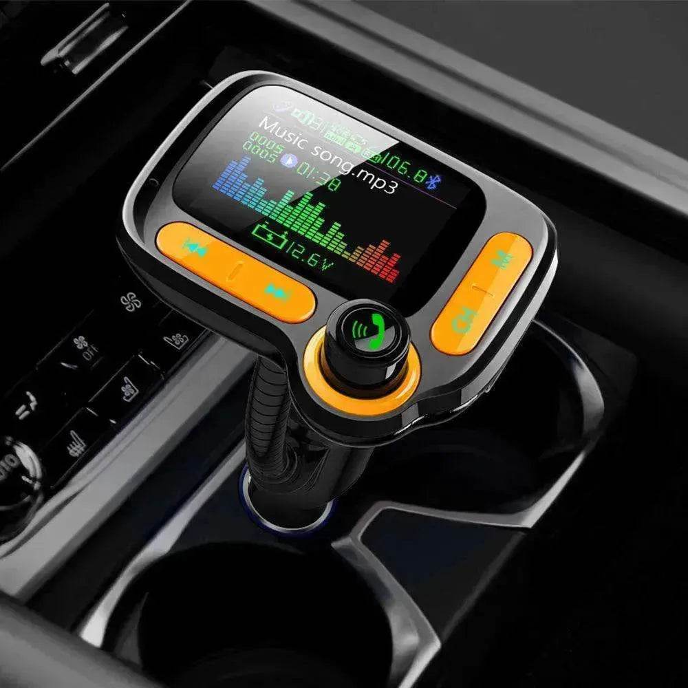 Lecteur multifonction Bluetooth de voiture avec grand écran couleur